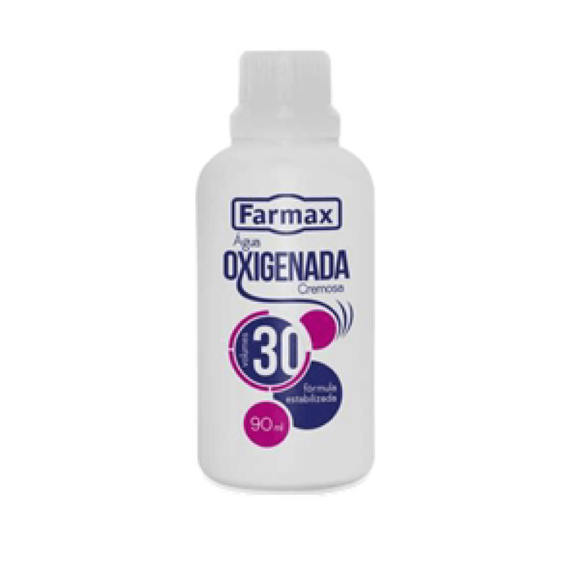 Farmax Água Oxigenada Cremosa Volume 30 90ml – Kiosk Brazil