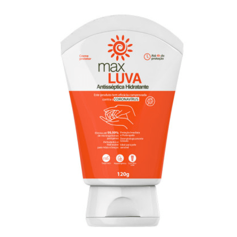 MAX-LUVA-ANTISSEPTICA-HIDRATANTE-120G MAX-LUVA-ANTISSEPTICA-HIDRATANTE-120G