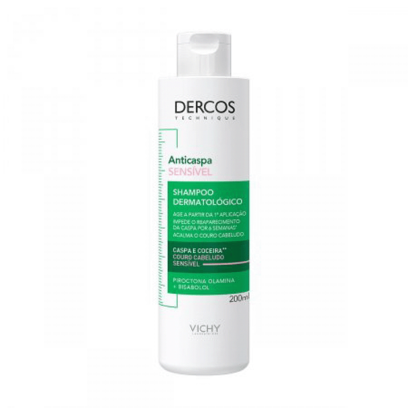 DERCOS SH ANTI-CASPA SENSIVEL 200ML - alexfarma