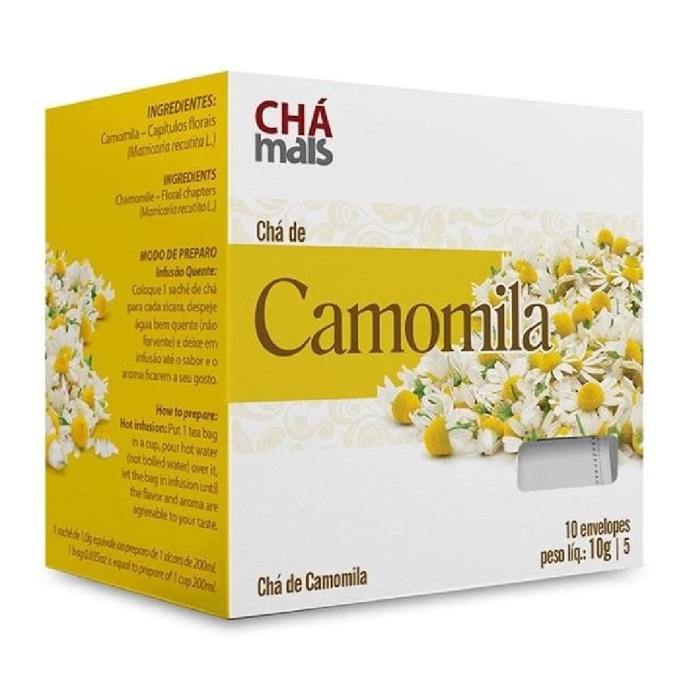 Chá Camomila Clinic Mais 10 Sachês 10g