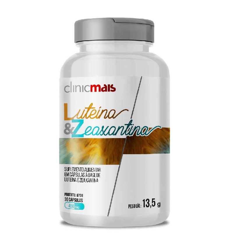 LUTEINA-E-ZEAXANTINA-CLINICMAIS-450MG-30-CPS LUTEINA-E-ZEAXANTINA-CLINICMAIS-450MG-30-CPS