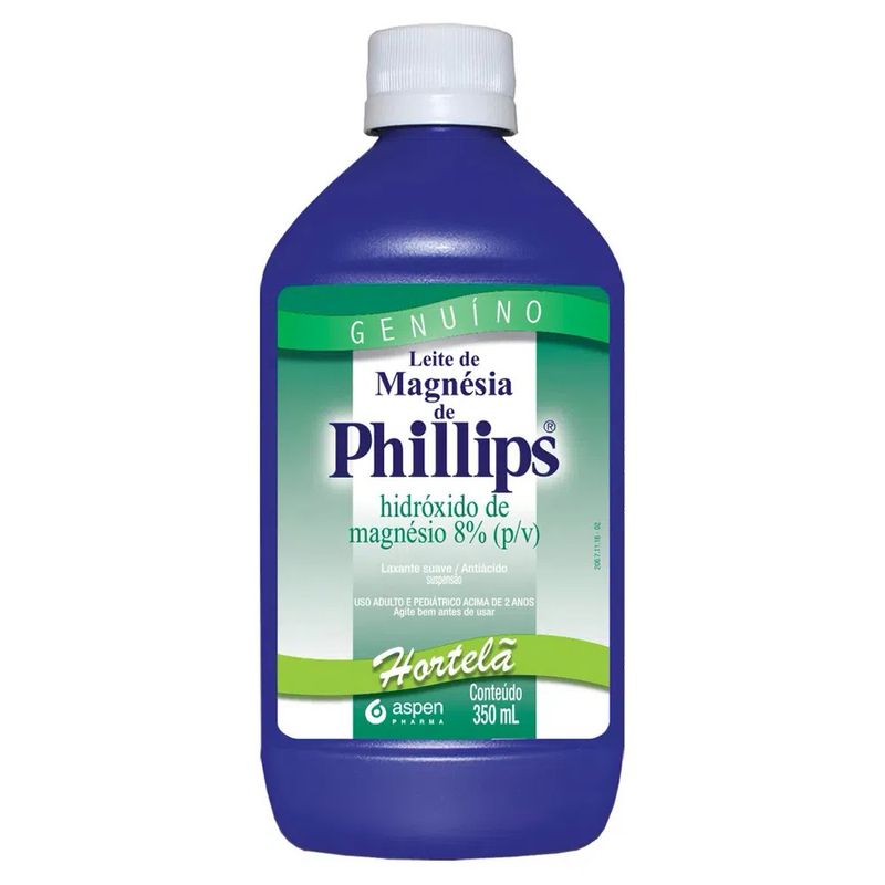 LEITE-MAGNESIA-PHILLIPS-HORTELA-350ML