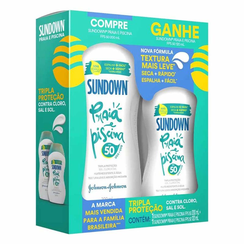 KIT-PROT-SOLAR-SUNDOWN-FPS50-200ML-SUNDOWN-FPS50-120ML