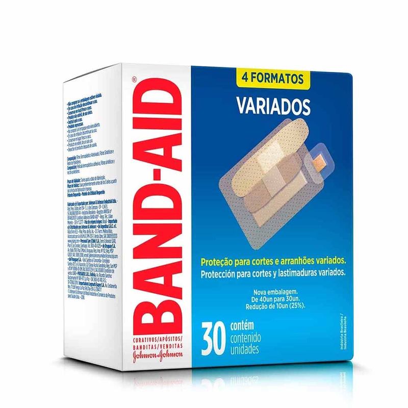 BAND-AID-VARIADOS-30-UNIDADES