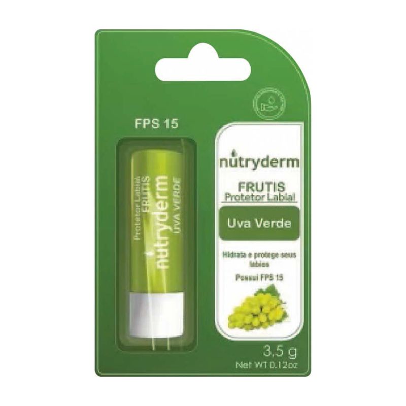 PROT-LABIAL-NUTRYDERME-UVA-VERDE-FPS15-35G