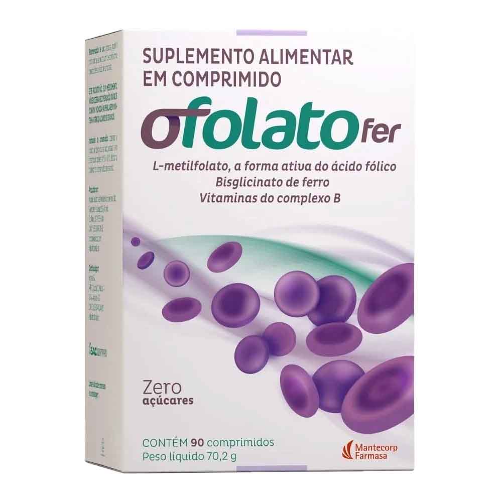 Ofolato c/90 Comprimidos - Ácido Fólico +Vitamina E