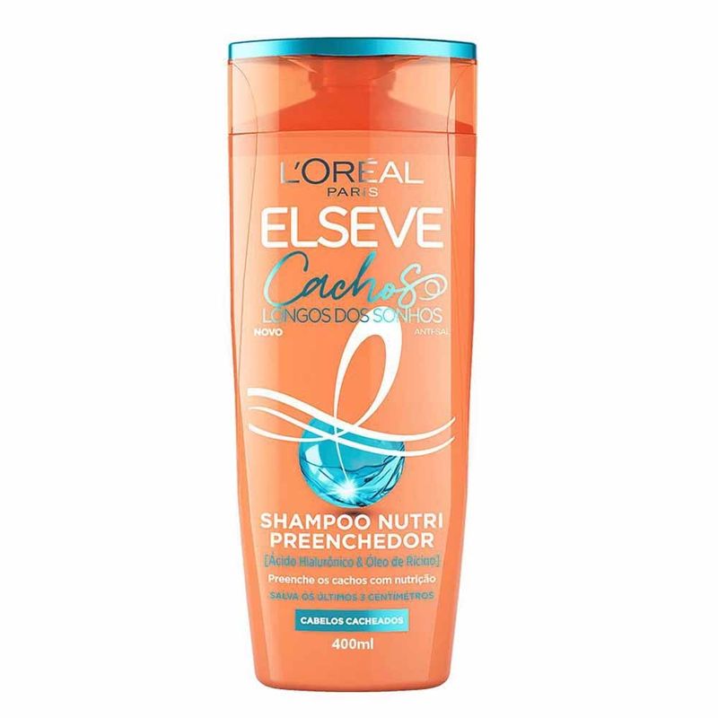 SHAMPOO-ELSEVE-CACHOS-LONGO-DOS-SONHOS-400ML SHAMPOO-ELSEVE-CACHOS-LONGO-DOS-SONHOS-400ML