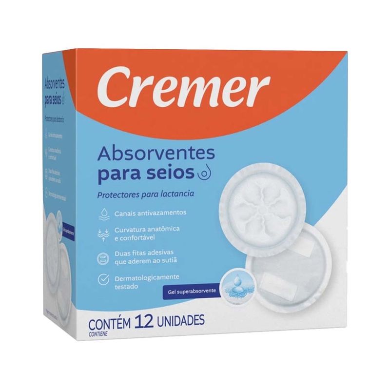 ABSORVENTE-PARA-SEIOS-CREMER-COM-12UNIDADES ABSORVENTE-PARA-SEIOS-CREMER-COM-12UNIDADES