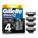 CARGA-GILLETTE-MACH-3-CARBONO-4UNID