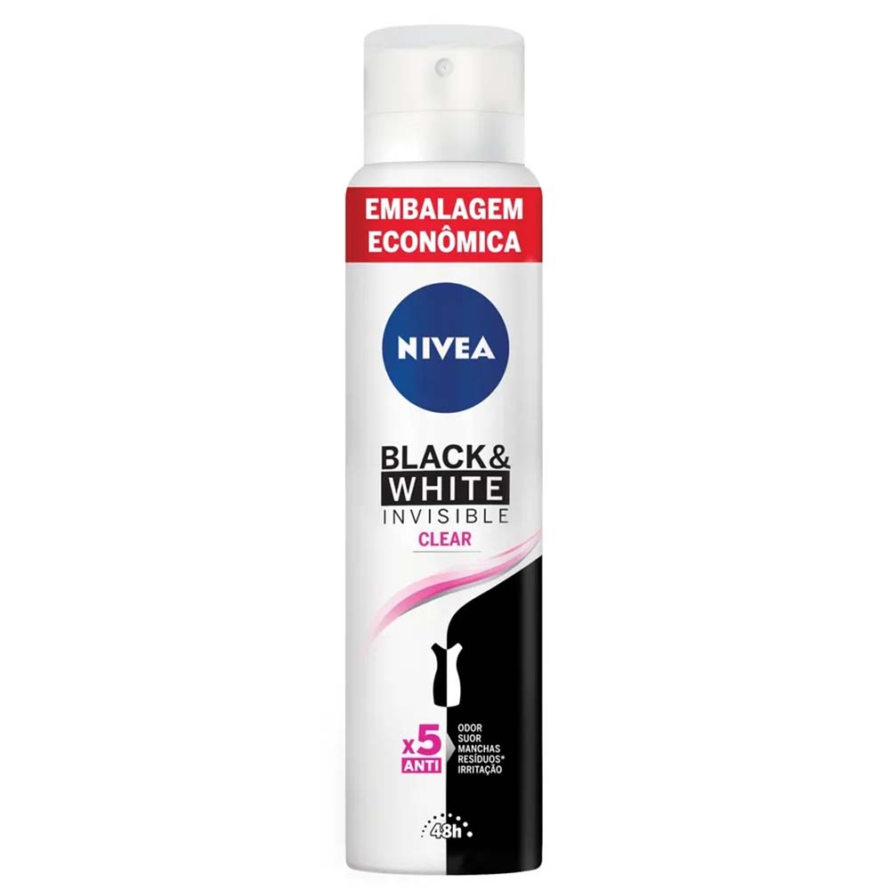 Rexona Invisible Black and White Deodorant Spray 200 ml