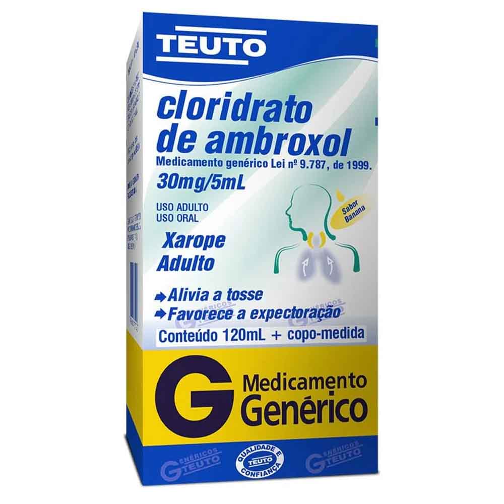 AMBROXOL 6MG/ML XPE ADULTO 120ML TEUTO - alexfarma