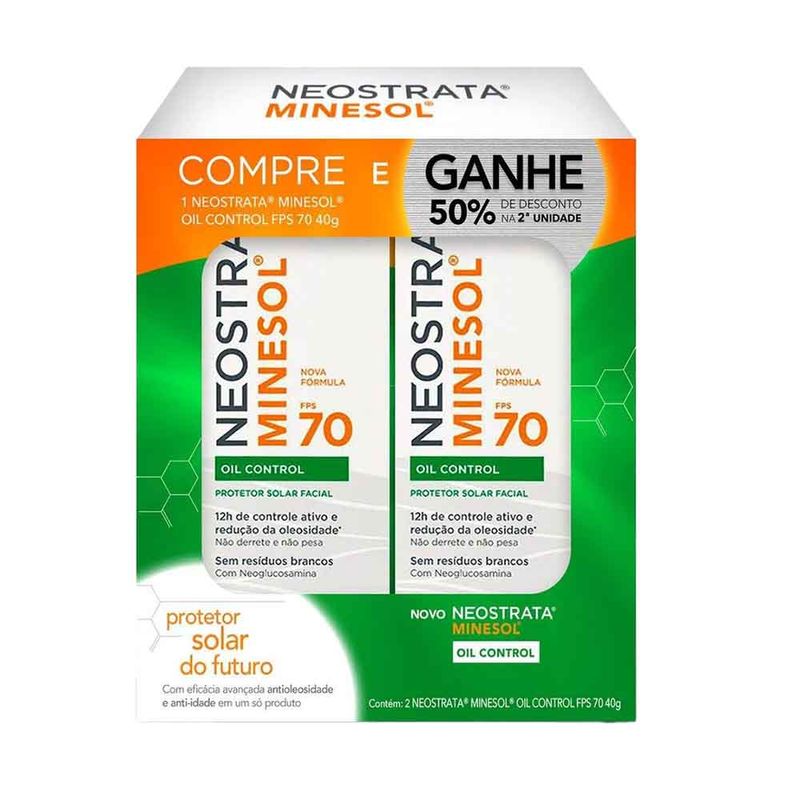 KIT-NEOSTRATA-MINESOL-OC-FPS-70-40G-COM-2-UNIDADES-7891010248703