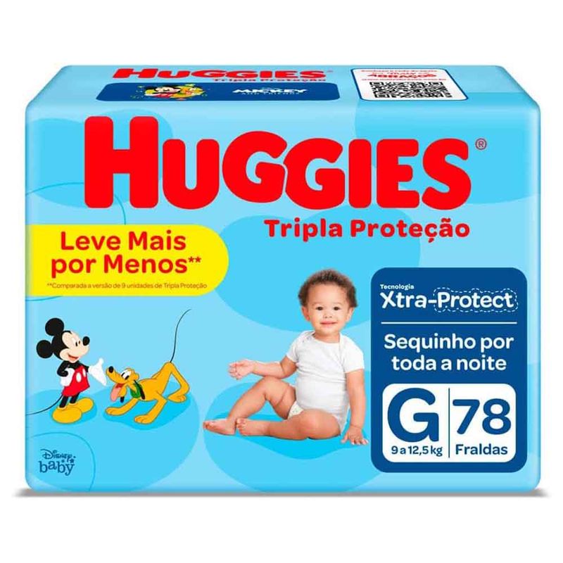 FRALDA-HUGGIES-G-78UNID-TRIPLA-PROTECAO-LV-POR-7896007549269 FRALDA-HUGGIES-G-78UNID-TRIPLA-PROTECAO-LV-POR-7896007549269