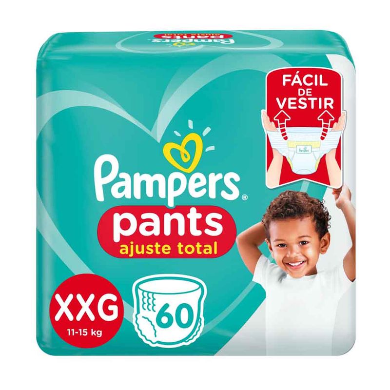 FRALDA-PAMPERS-PANTS-AJUSTE-TOTAL-XXG-60UNID-7500435146500 FRALDA-PAMPERS-PANTS-AJUSTE-TOTAL-XXG-60UNID-7500435146500