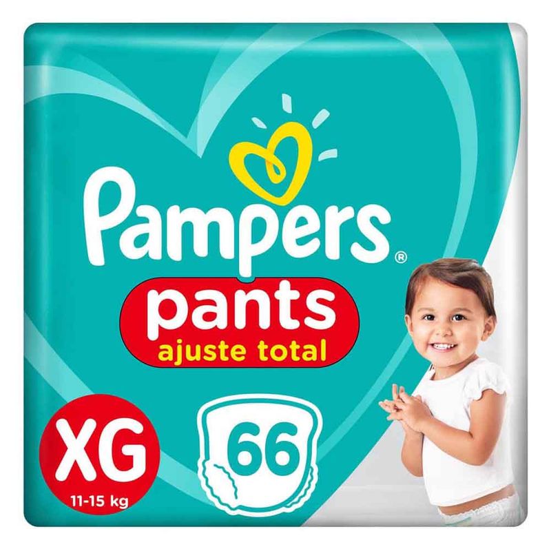 FRALDA-PAMPERS-PANTS-AJUSTE-TOTAL-XG-66UNID-7500435146494 FRALDA-PAMPERS-PANTS-AJUSTE-TOTAL-XG-66UNID-7500435146494
