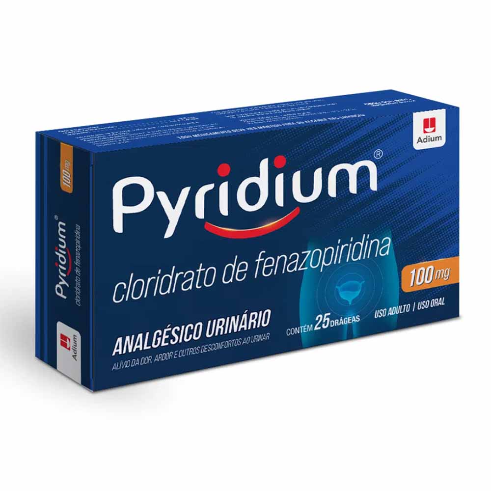 PYRIDIUM 100MG 25 DRG - alexfarma