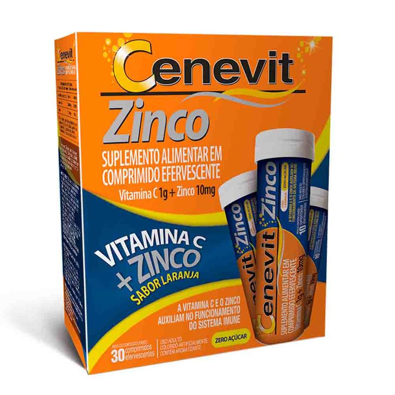 CENEVIT-ZINCO-1GR-30CPR-EFERV-LEGRAND-7896004774244