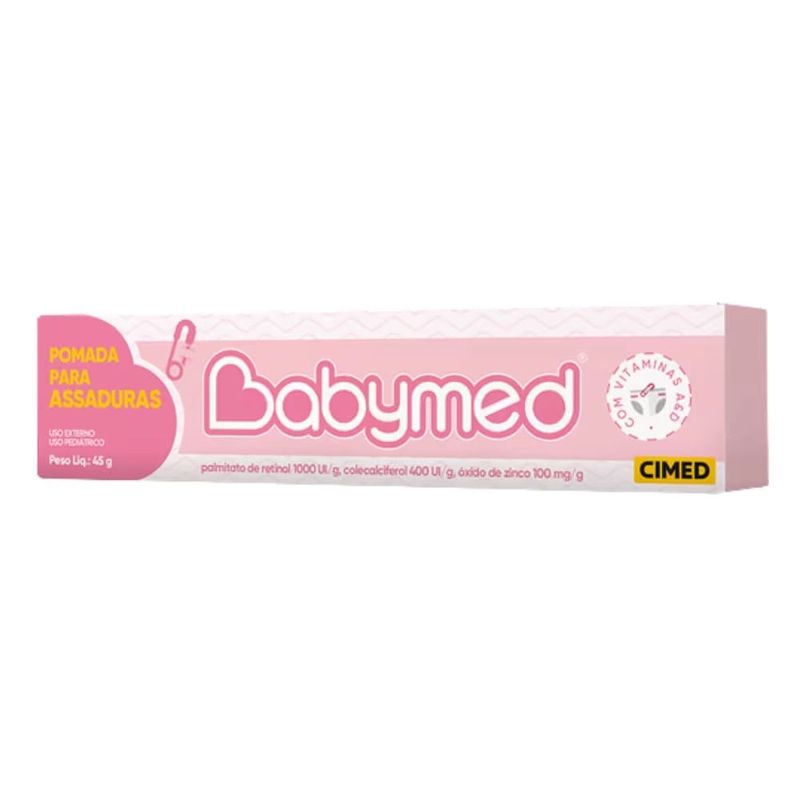 BABYMED MENINA ROSA POM BG 45G CIMED - alexfarma