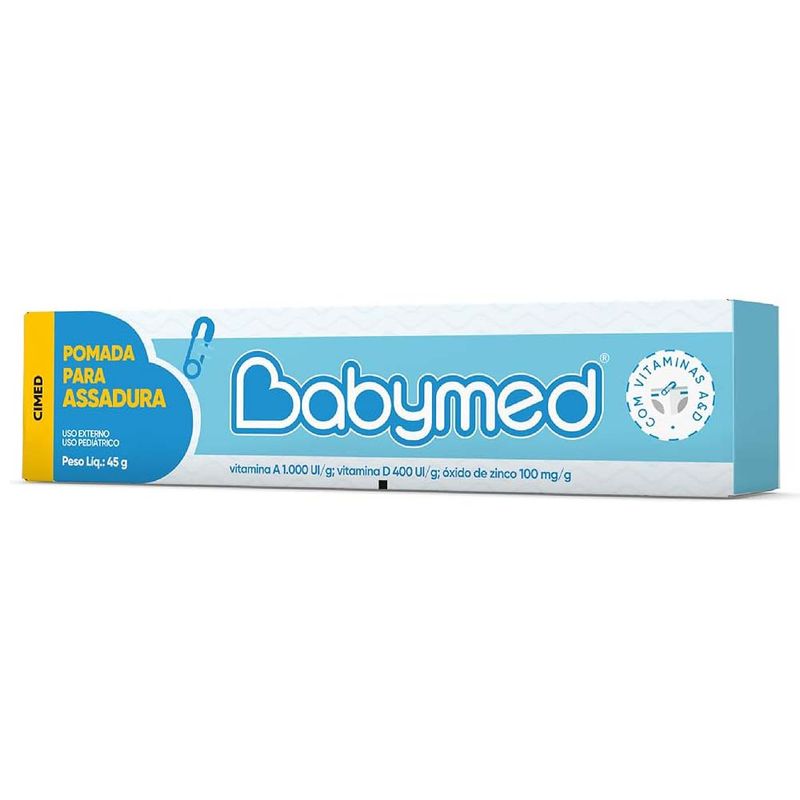 BABYMED MENINO AZUL POM BG 45G CIMED - alexfarma