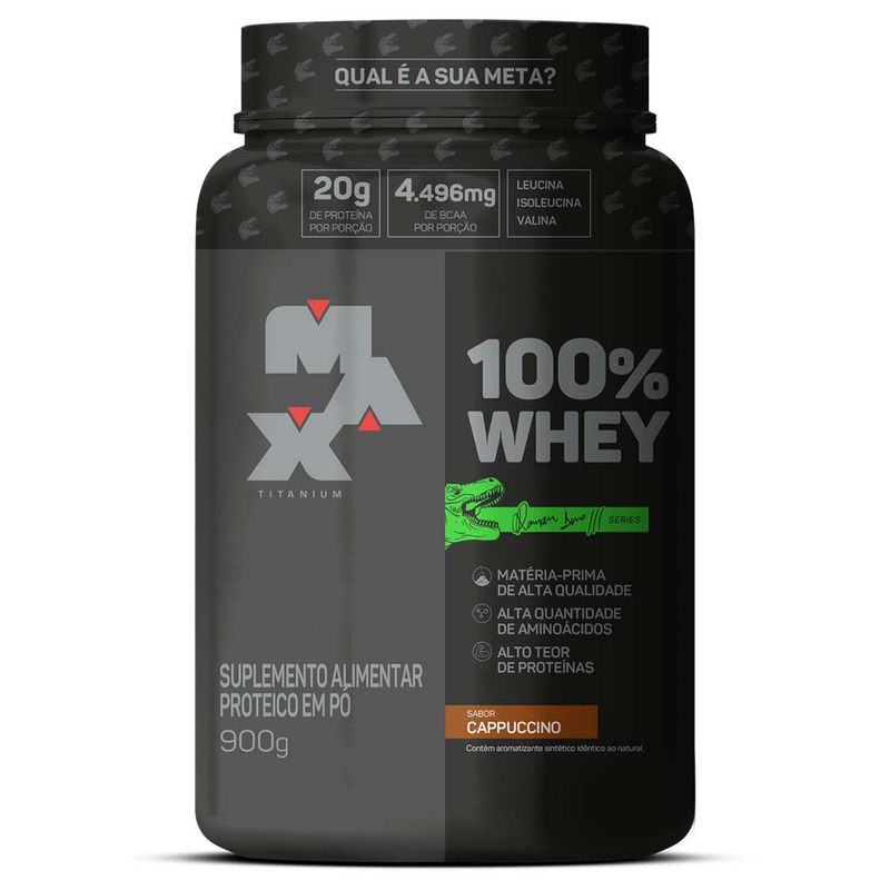 WHEY-100--DINO-CAPUCCINO-900G-MAX-TITANIUM-7899941206472