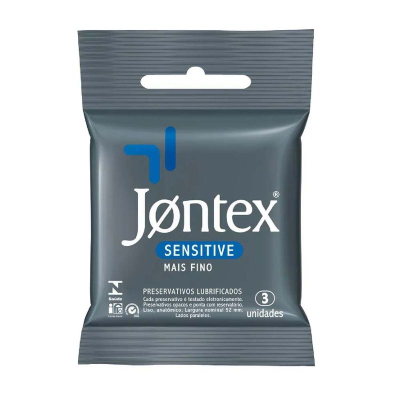 PRESER.JONTEX-SENSITIVE-MAIS-FINO-3UND-7896222720009