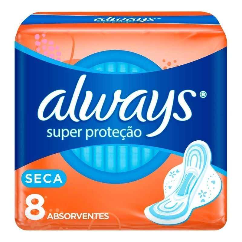 ABS ALWAYS SECA C/ABAS 8UND ABS ALWAYS SECA C/ABAS 8UND