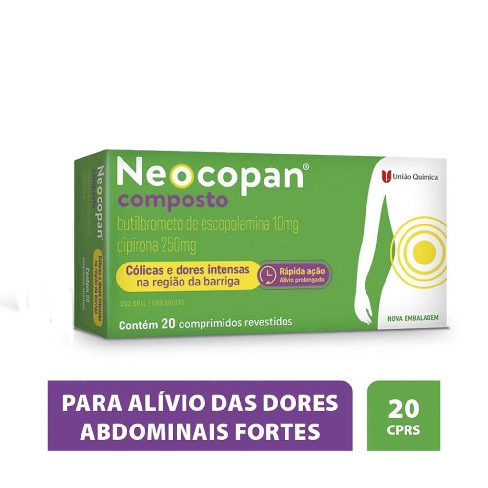 NEOCOPAN COMPOSTO C/20 COMP - alexfarma