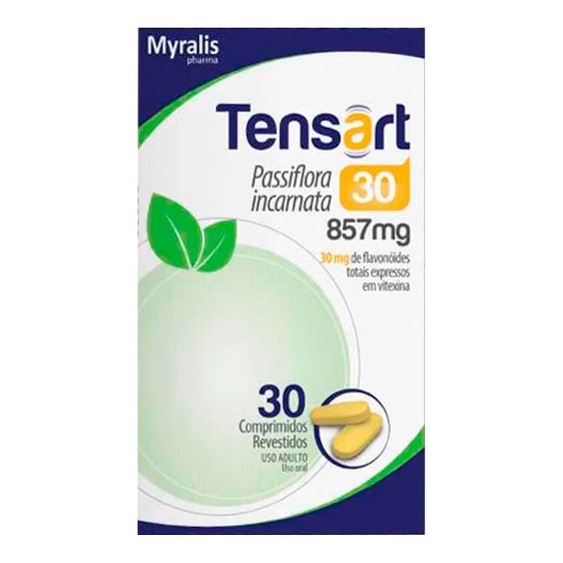 TENSART 857MG 30 COMP