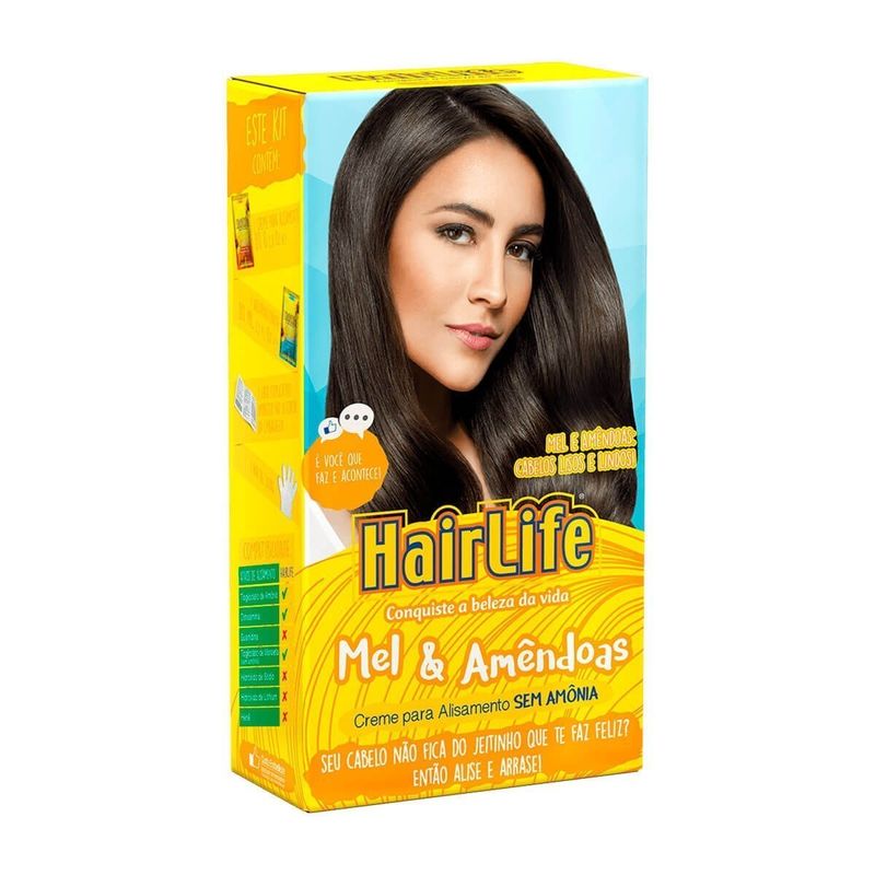 HAIR LIFE ALIS/ MEL & AMENDOAS SEM CHEIRO