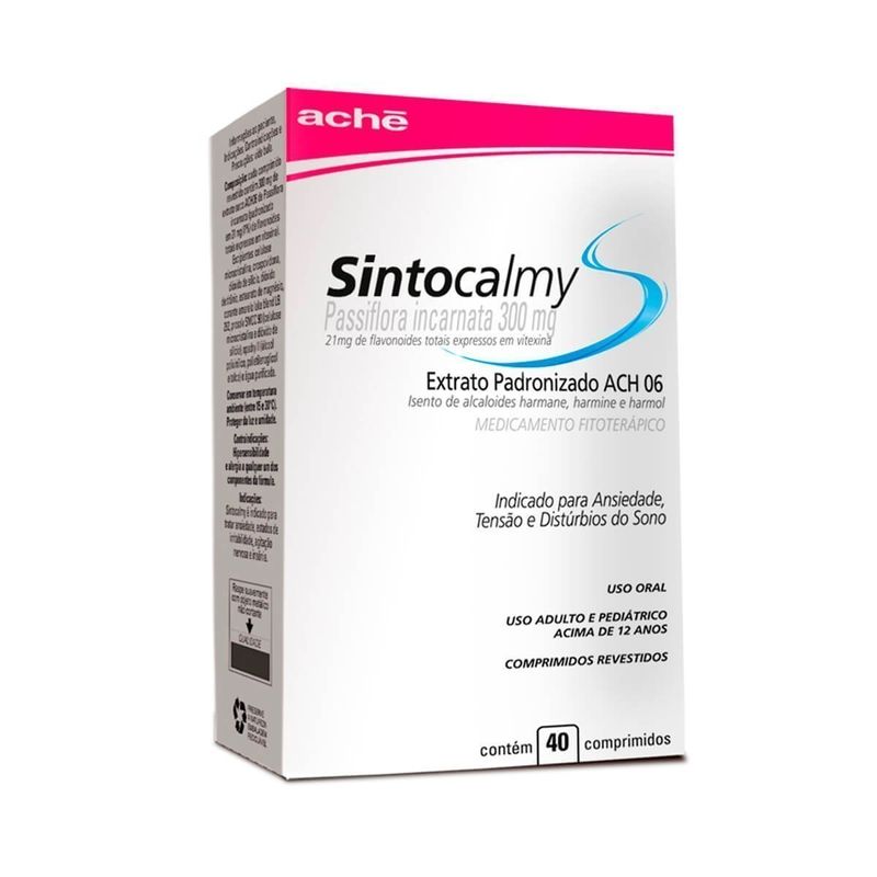 SINTOCALMY 300MG 40 COMP