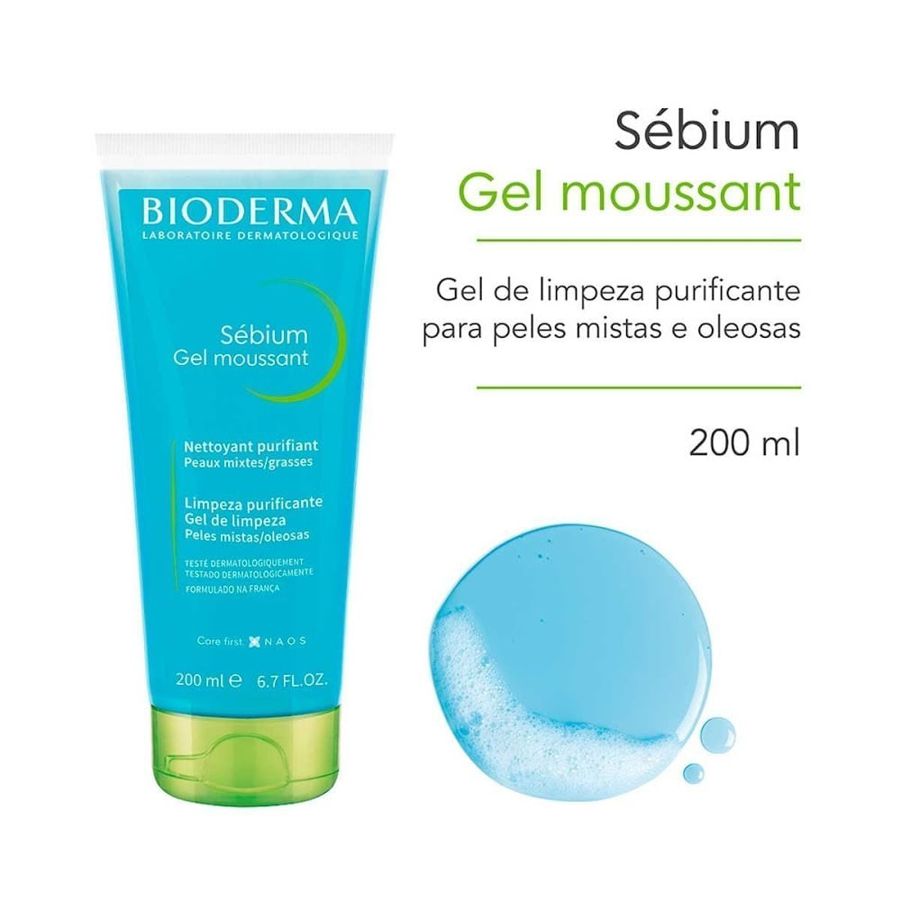 SEBIUM GEL MOUSSANT  200 ML main image 1