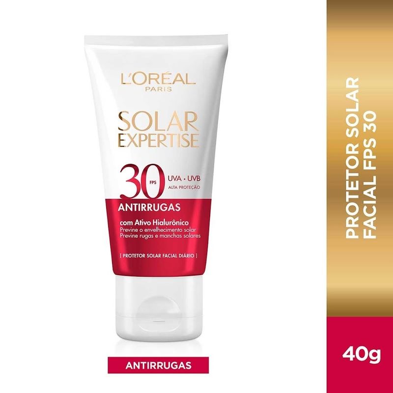 PROT-SOLAR-LOREAL-ANTIRRUGAS-CREME-FPS30-40G