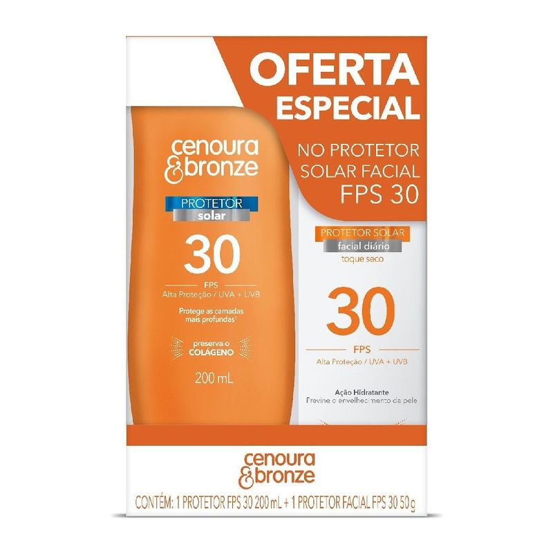 KIT-PROT-SOLAR-CENOURA-BRONZE-200ML-FACIAL-FPS30-50G