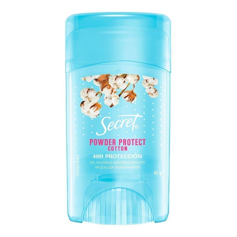 DES-EM-GEL-SECRET-POWDER-PROTECT-COTTON-INVISIVEL-45G