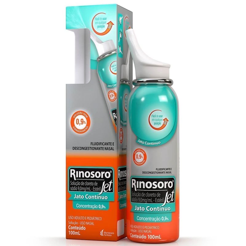 RINOSORO JET 0,9% 100ML RINOSORO JET 0,9% 100ML