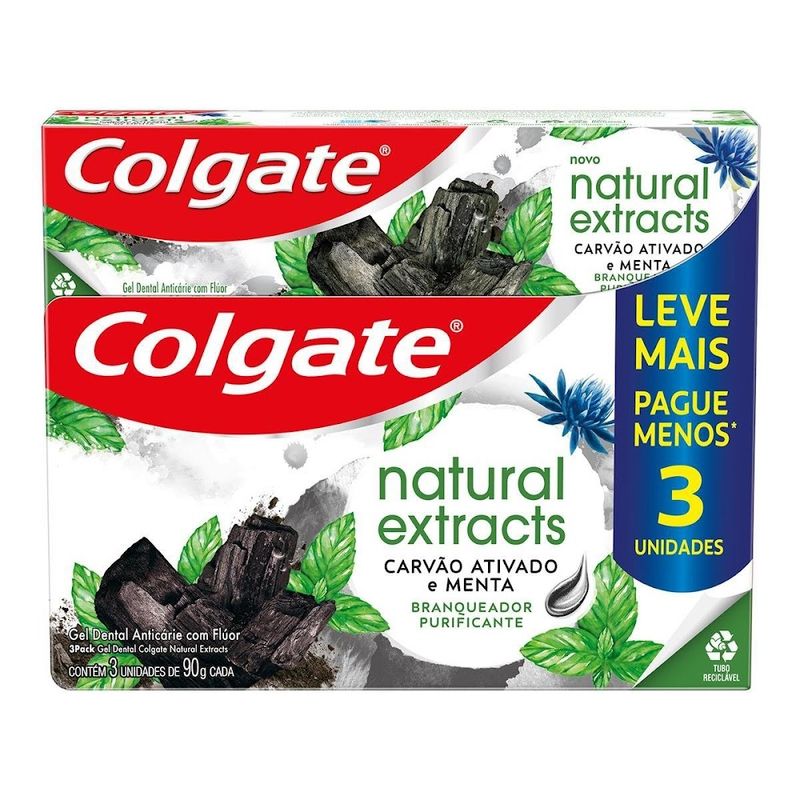 KIT-CR-DENTAL-COLGATE-NAT-EXT-CARVAO-3-UND-90GR