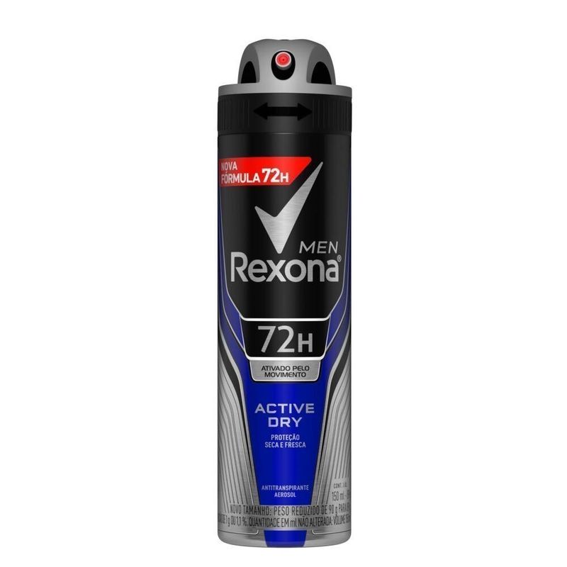 DES AERO REXONA MASC ACTIVE 150ML DES AERO REXONA MASC ACTIVE 150ML