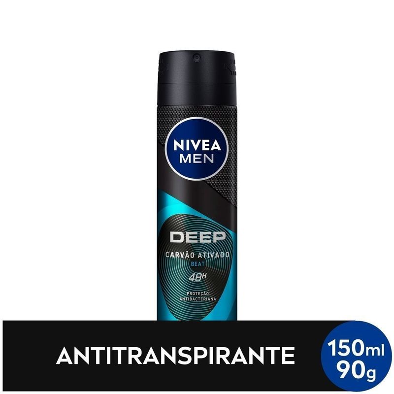 DES-AERO-NIVEA-MASC-DEEP-BEAT-CARVAO-ATIVADO-150ML