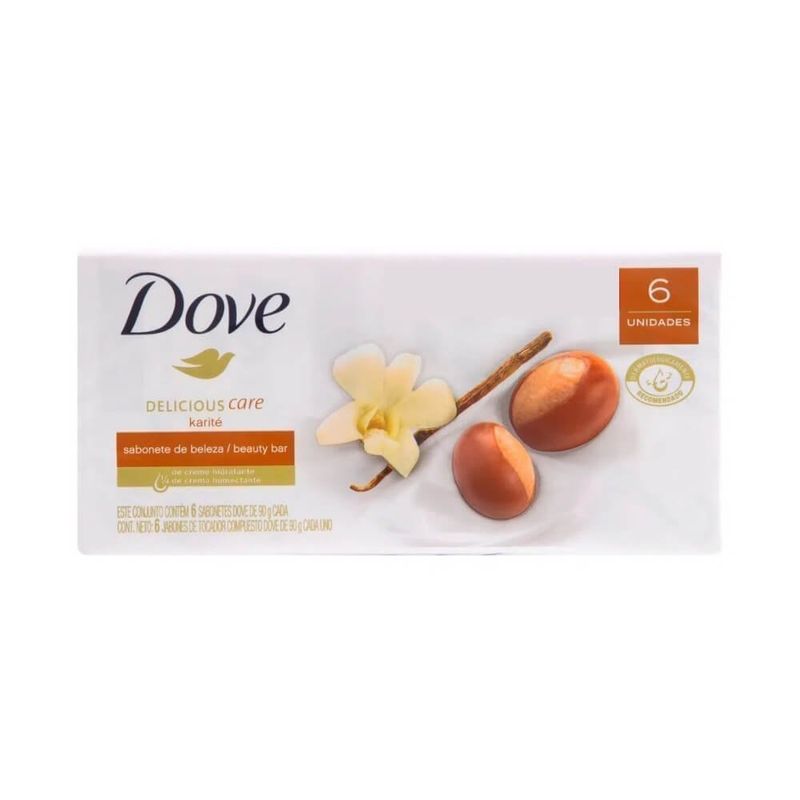 KIT-SABONETE-DOVE-KARITE-6X90G