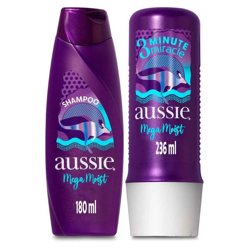KIT-SH-AUSSIE-MEGA-MOIST-180ML-COND-236ML