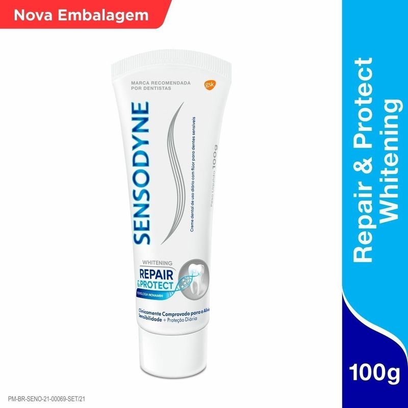 CR DENTAL SENSODYNE REPAIR WHITENING 100GR