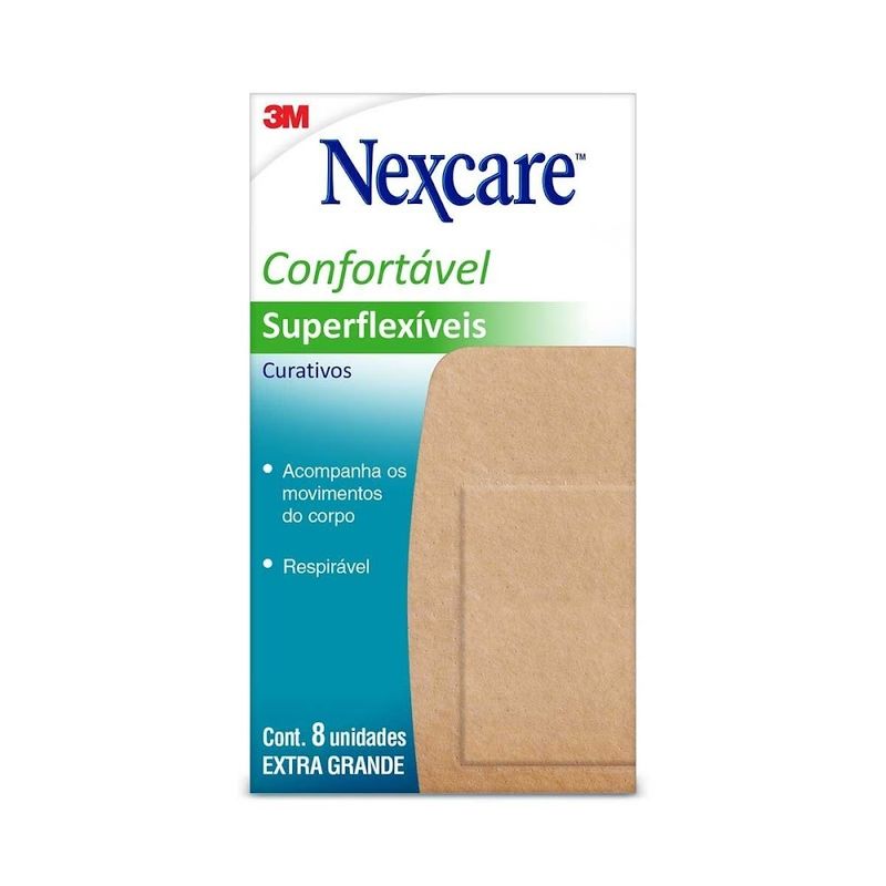 CURATIVO-NEXCARE-CONFORTAVEL-8UNID