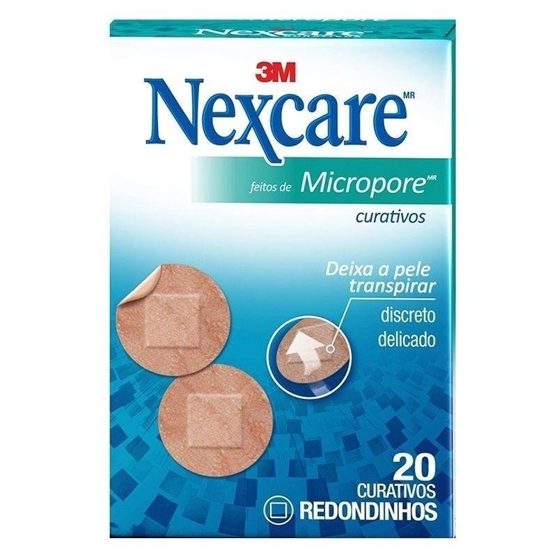 CURATIVO-MICROPORE-REDONDO-NEXCARE-20UND