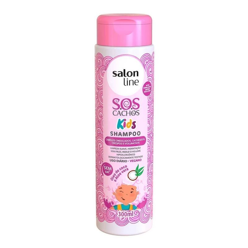 SHAMPOO-SALON-LINE-SOS-CACHOS-KIDS-300ML