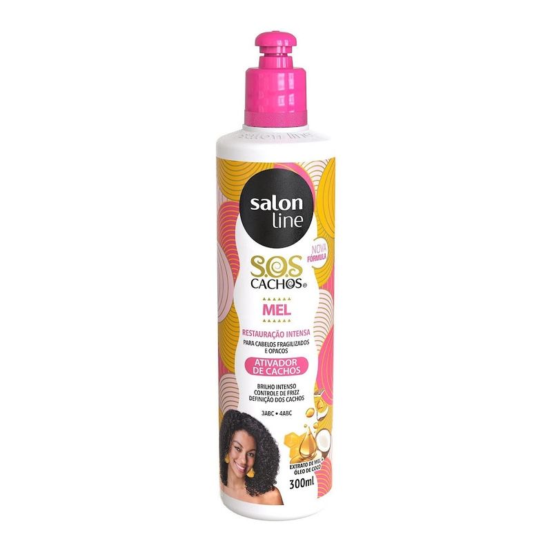 ATIVADOR-DE-CACHOS-SALON-LINE-SOS-CACHOS-MEL-300ML