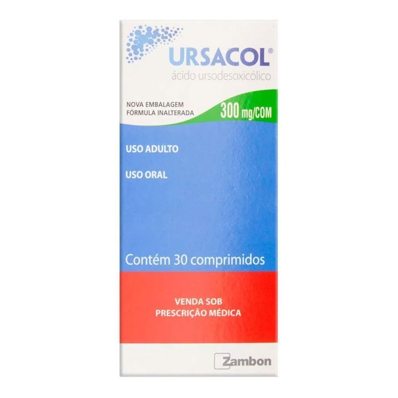 URSACOL 300MG C/30 COMP