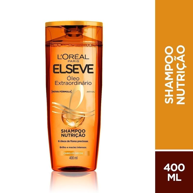 SH ELSEVE OLEO EXTRAORDINARIO NUTRICAO 400ML SH ELSEVE OLEO EXTRAORDINARIO NUTRICAO 400ML