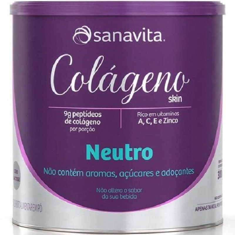 COLAGENO SANAVITA NEUTRO 300GR COLAGENO SANAVITA NEUTRO 300GR