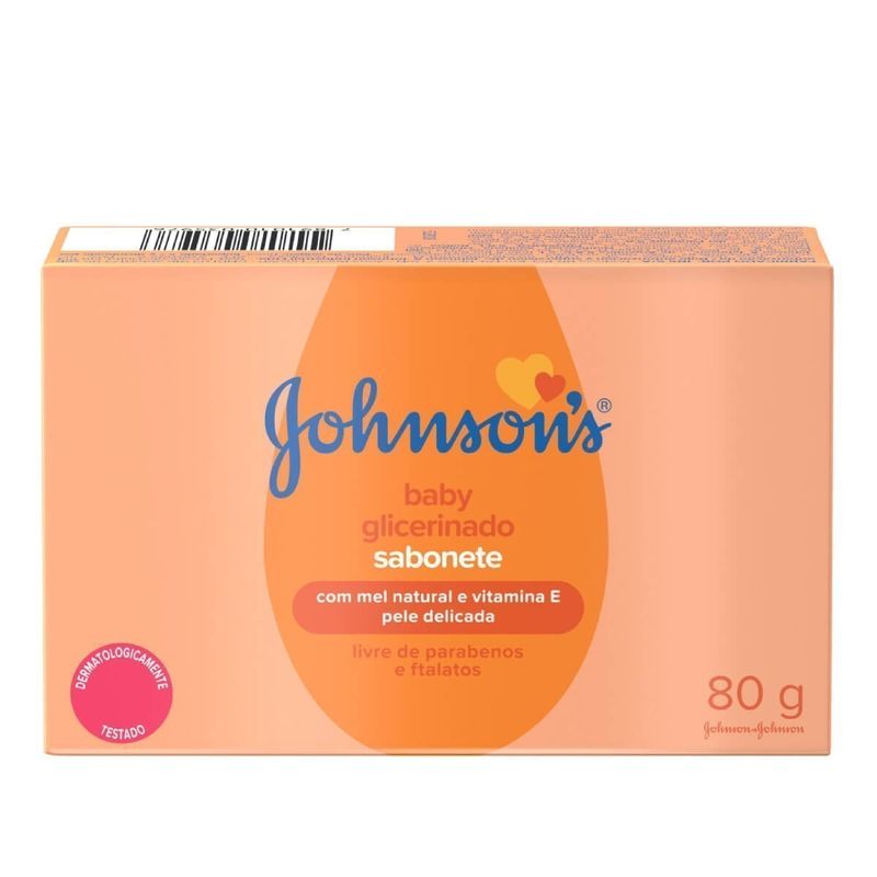 SAB J&J BABY GLICERINADO 80GR SAB J&J BABY GLICERINADO 80GR