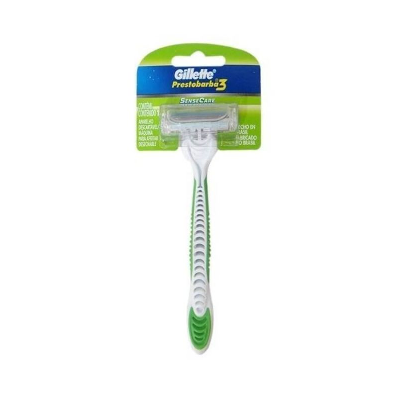 AP BARBEAR GILLETTE PRESTOBARBA 3 SENSE CARE